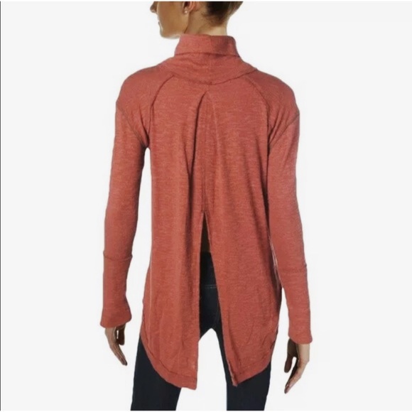 Free People Split Back Turtleneck XS - Picture 2 of 3